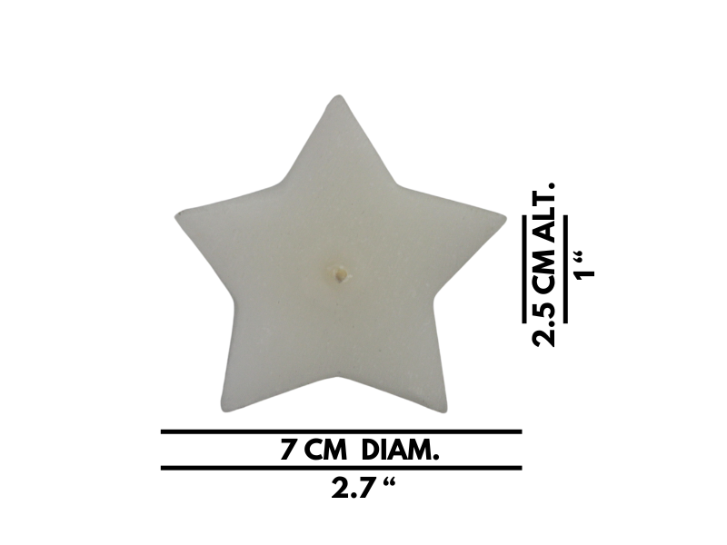 VELA ESTRELLA BLANCA MINI