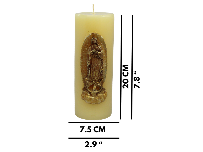 VELA CIRIO VIRGEN DE GUADALUPE 