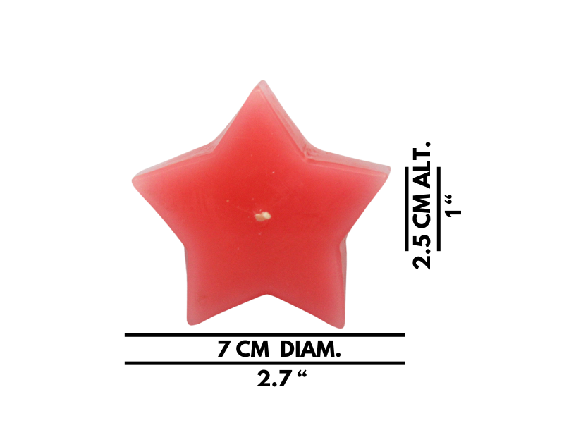 VELA ESTRELLA ROSA MINI