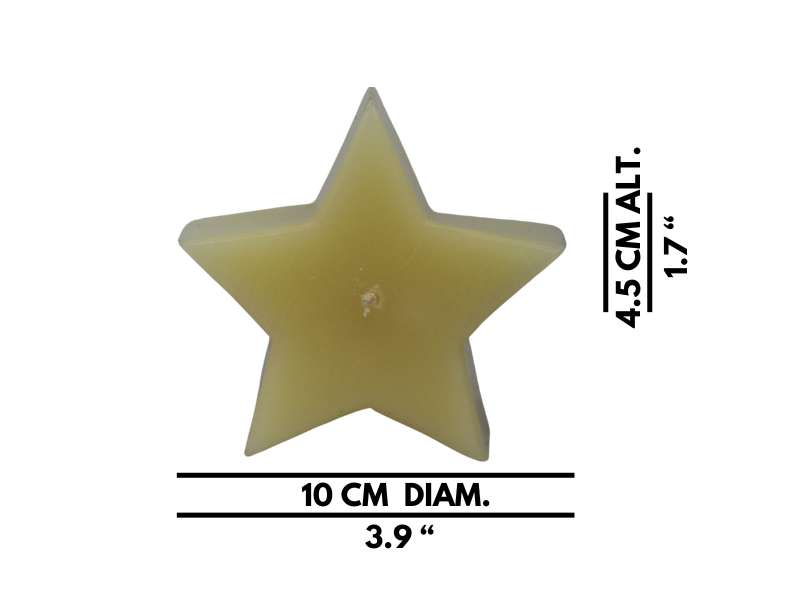 VELA ESTRELLA BLANCA MED 